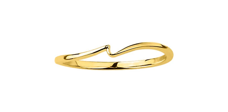 10K Yellow Gold Ring - Gold / 4.5