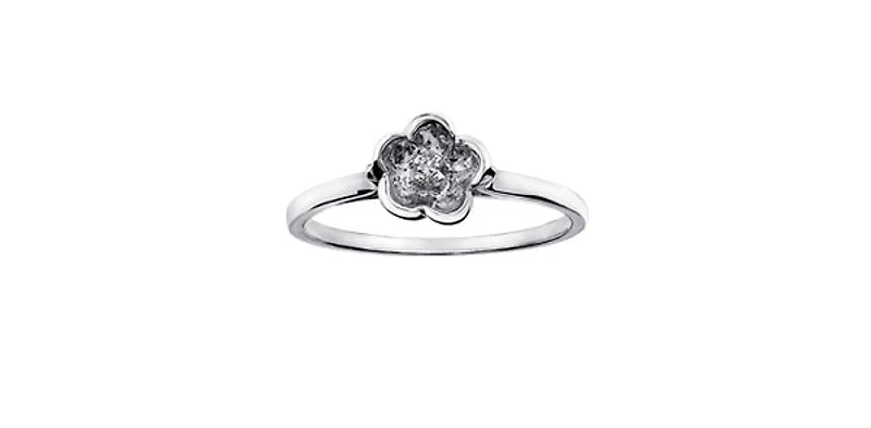 10K White Gold 0.01cttw Diamond Ring