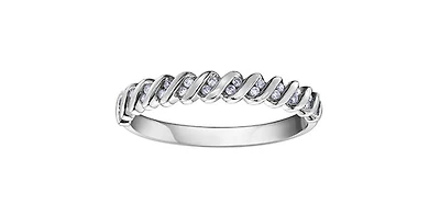 10K Gold 0.10cttw Diamond Ring / Band