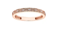 10K Rose Gold 0.036cttw Diamond Ring - / 4.5