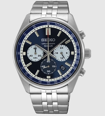 SEIKO Chronograph Men's Watch - SSB427P1 - Shipping Immediately