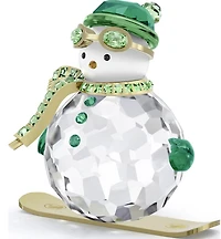 Swarovski - Holiday Cheers Dulcis Snowman, Green - 5687168