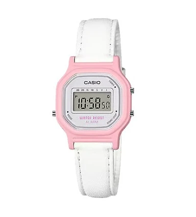 Casio Classic Digital Watch -LA11WL-4A - Pink and White