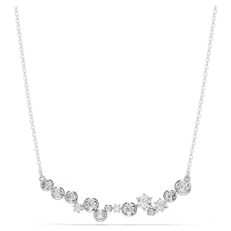 Swarovski Constella necklace Mixed cuts, White, Rhodium plated 5722473