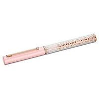 Swarovski Crystalline Gloss ballpoint pen, Pink, Pink lacquered, Rose gold-tone plated 5568756