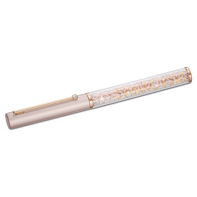 Swarovski Crystalline Gloss ballpoint pen, Rose gold tone, Pink lacquered, Rose gold-tone plated 5568759