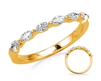 14K Yellow Gold 0.40 cttw Diamond Ring - / 4.5
