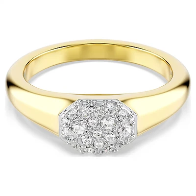 Swarovski Dextera ring, Mixed cuts, White, Gold-tone plated 5732851