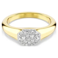 Swarovski Dextera ring, Mixed cuts, White, Gold-tone plated 5732851