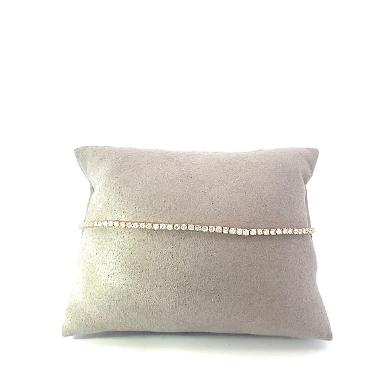 TRACKING - 14K Yellow Gold 0.79cttw Diamond Bracelet - 7"