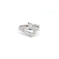 10K White Gold 0.34cttw Diamond Ring - / 4.5