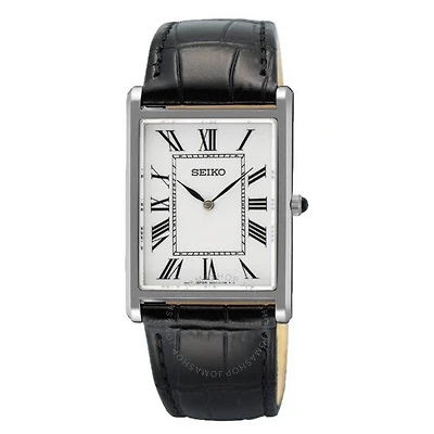 Seiko Classic Quartz White Dial Ladies Watch SWR103P1 - Shipping Immediately