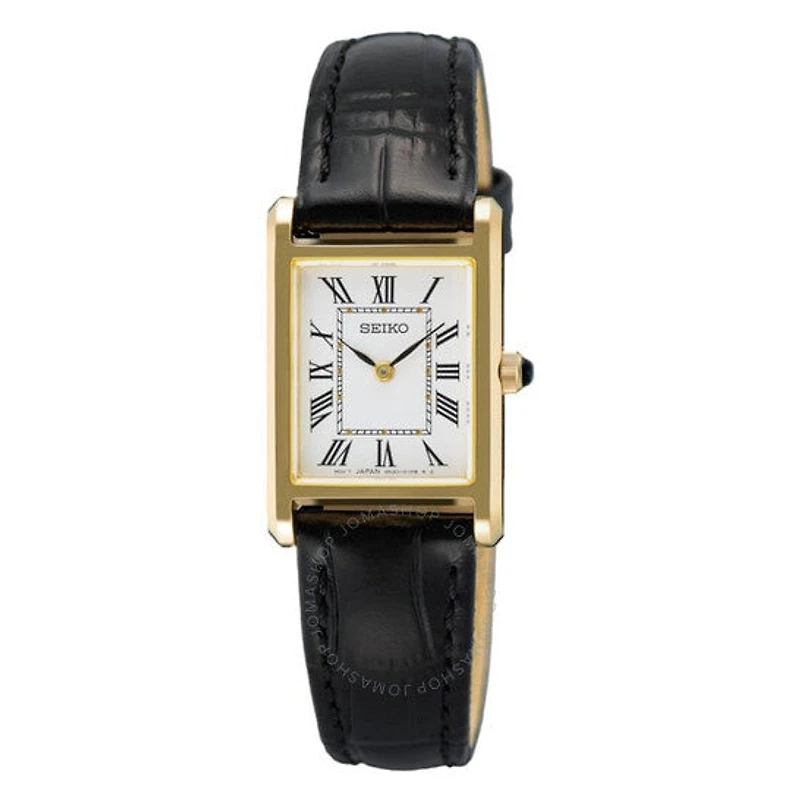 Seiko Classic Quartz White Dial Ladies Watch SWR108P1 - Shipping Immediately