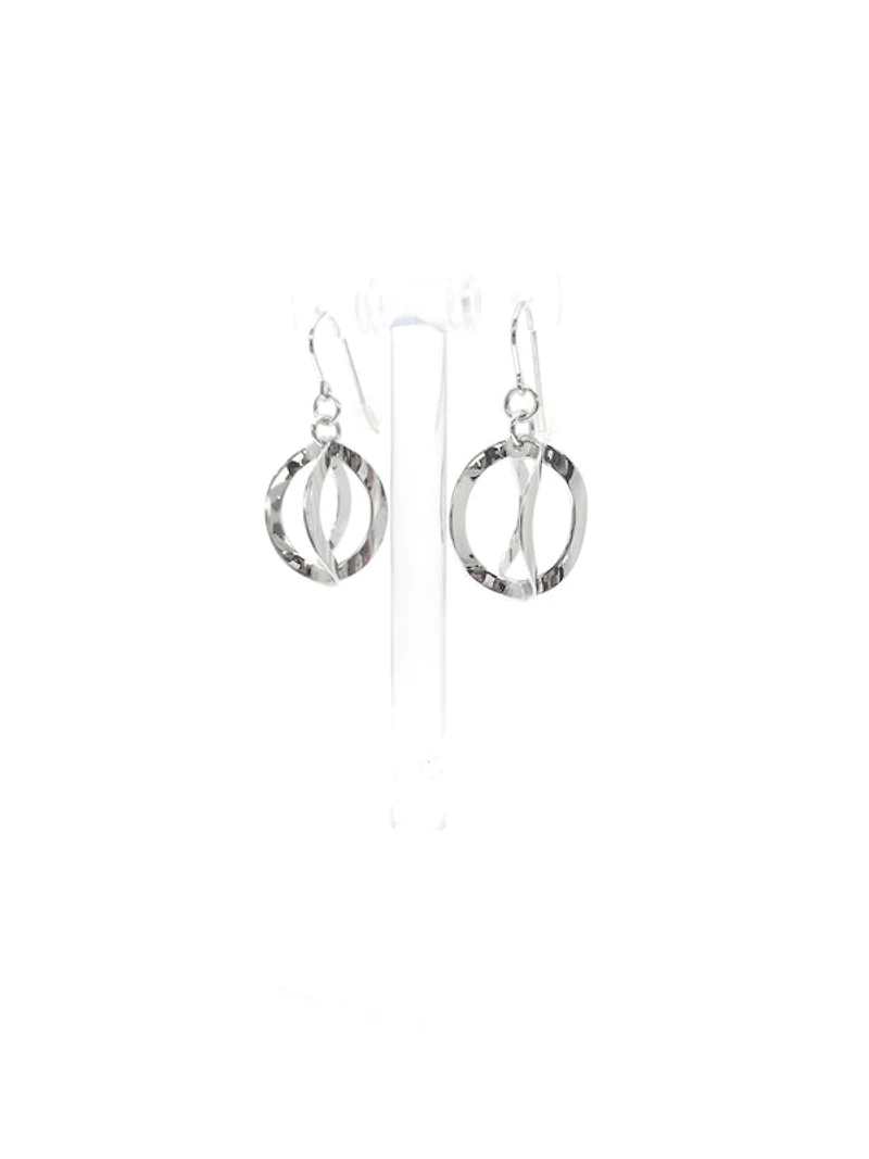 Sterling Silver Earrings 36mm