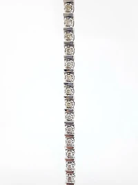 10K White Gold 2.00cttw Diamond Tennis Bracelet, 7"