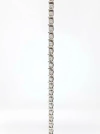 10K White Gold 1.50 Carat Diamond Tennis Bracelet, 7"