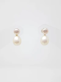 Sterling Silver Freshwater Pearl Earrings