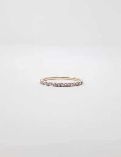 Natural Pink Diamond Band