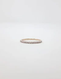 Natural Pink Diamond Band