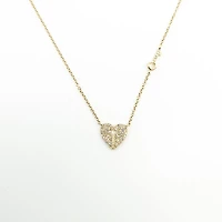 Yellow Gold Diamond Pendant