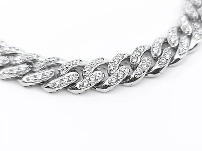 Sterling Silver & Cubic Zirconia Bracelet