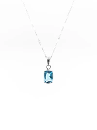 Blue Topaz Pendant