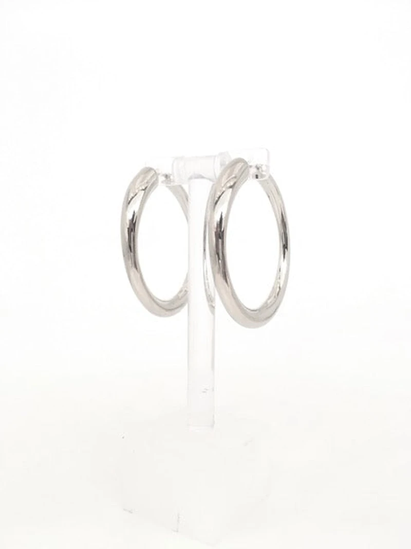 Sterling Silver Hoop Earrings 43mm