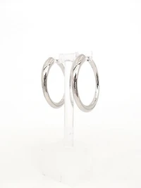 Sterling Silver Hoop Earrings 43mm