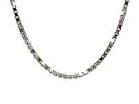 Sterling Silver Box Chain, 20" 1.6mm lobster clasp