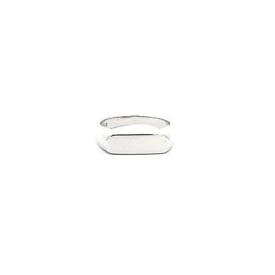 Silver 925 High Polish Plain Engravable Ring