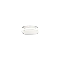 Silver 925 High Polish Plain Engravable Ring
