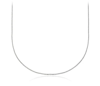 925 Sterling Silver 10mm Thick Box Chain - 20 Inches