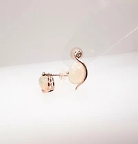 Opal & Diamond Earrings