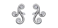10K White Gold 0.215cttw Canadian Diamond Earrings