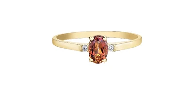 Sunrise Topaz Ring