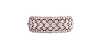 Tracking - 10K Rose Gold 1.00cttw Diamond Ring, size 6.5