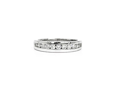 14K White Gold 0.45ctts Diamond Wedding Ring