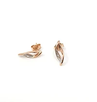 Rose Gold Diamond Earrings