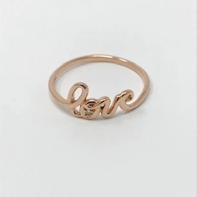 Diamond Love Ring