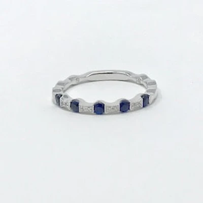 Sapphire and Diamond Ring