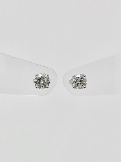 2.00 Carat Diamond Stud Earrings