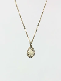 Opal and Diamond Necklace
