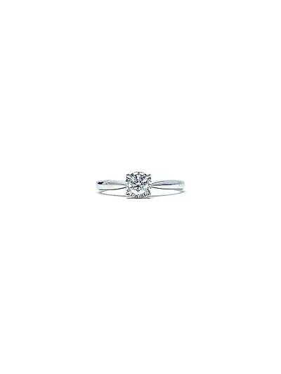 Diamond Engagement Ring - Gold / 4.5