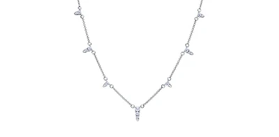 14K Gold 0.50cttw Canadian Diamond Pendant, 18"