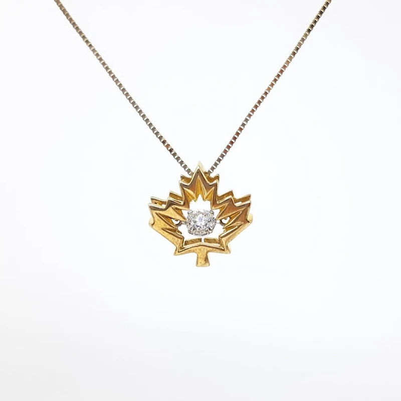 Canadian Diamond Pulse Pendant