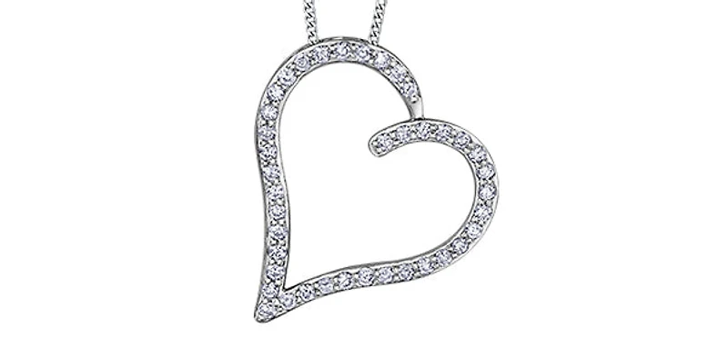 Heart Diamond Pendant