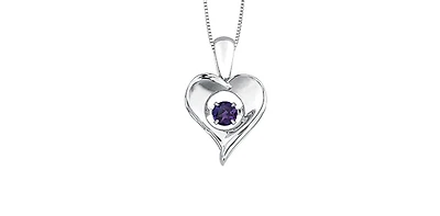 Sterling Silver Amethyst Pendant