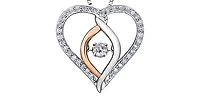 Heart shape Diamond Necklace