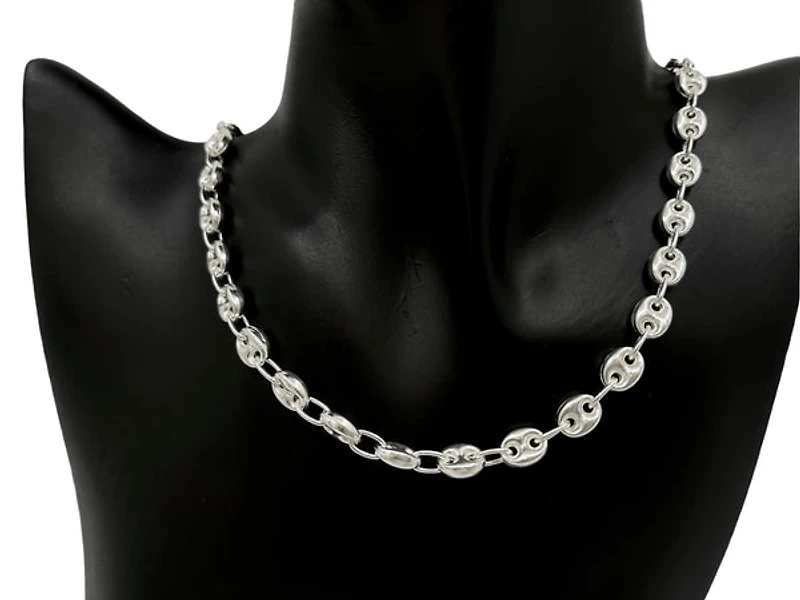 925 Sterling Silver 7.0mm Mariner Chain with Lobster Clasp