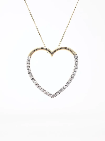 Diamond Heart Pendant